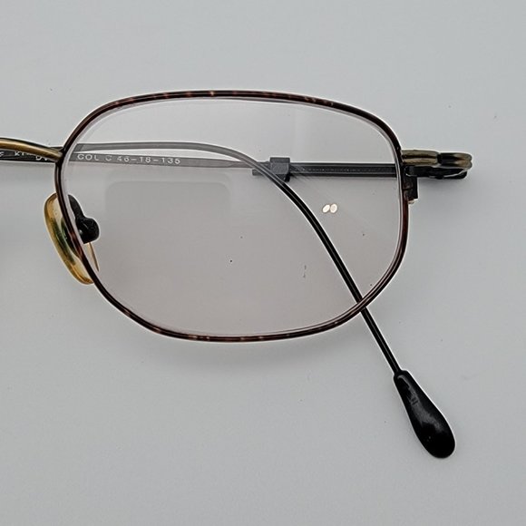 De Ja Vu DV 863 Col C Antique Gold Wire Frame Eyeglasses Korea 46-18-135 Vintage - Picture 11 of 12